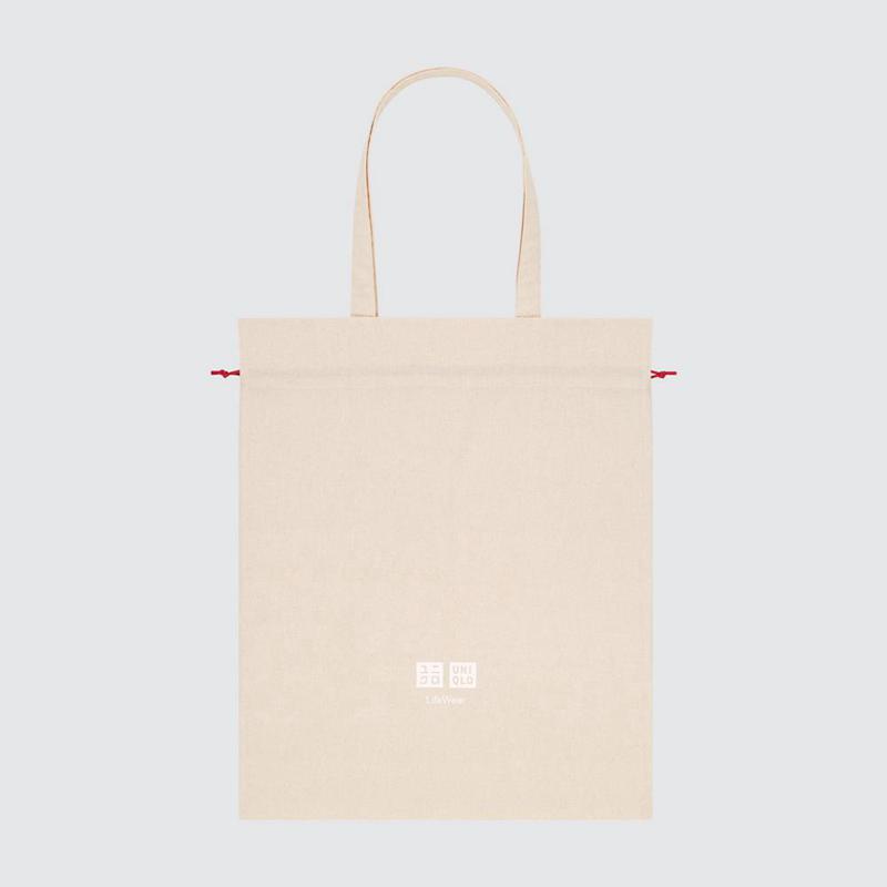 Uniqlo Gift Men Bag Off White  US |  NFKP-54792