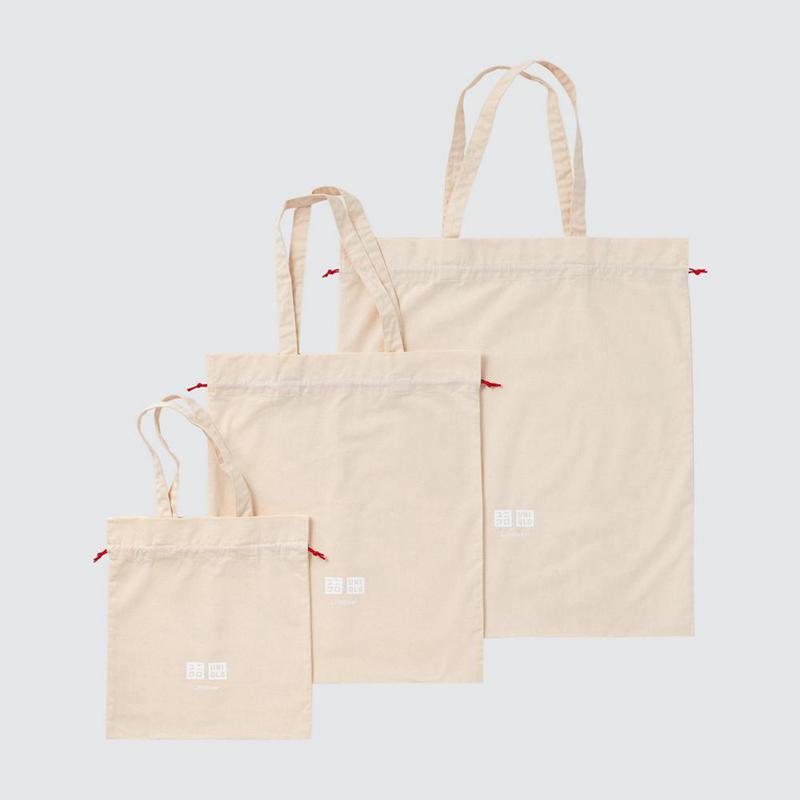 Uniqlo Gift Men Bag Off White  US |  NFKP-54792