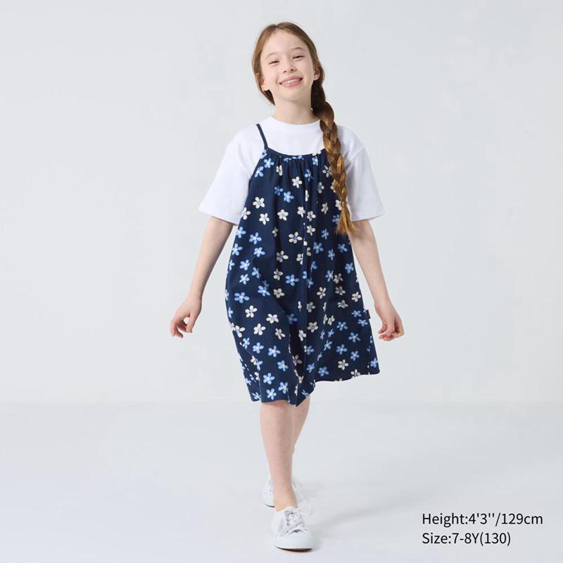 Uniqlo Girls Camisole Kids' Dress Off White  US |  VLDM-21485