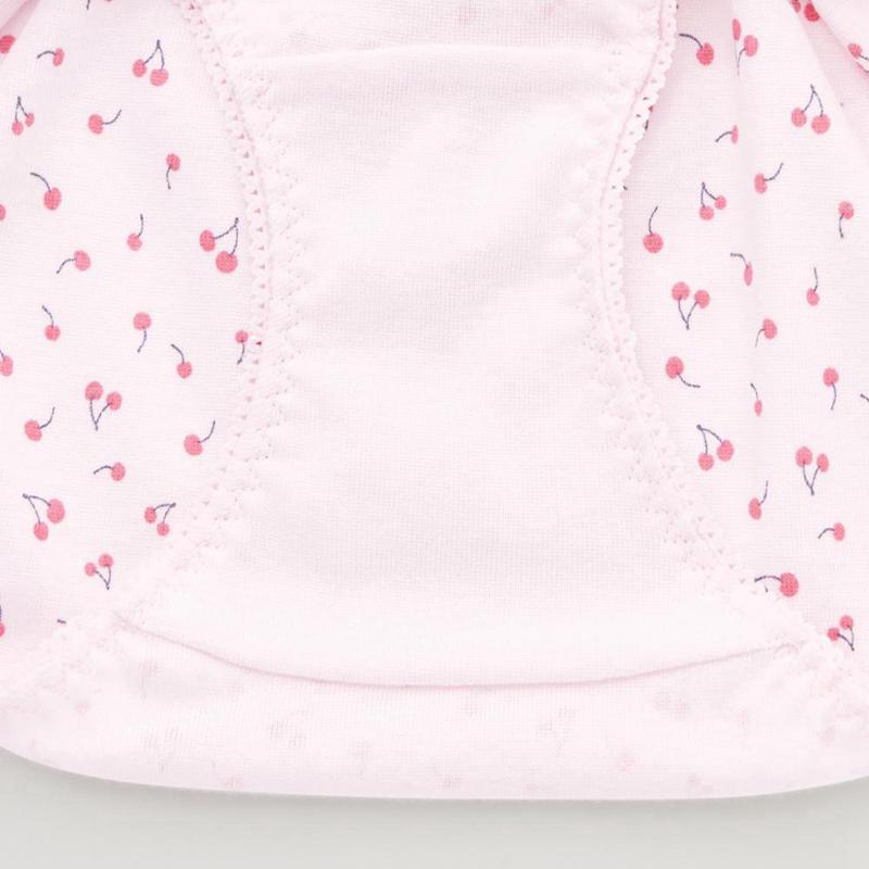 Uniqlo Girls (Cherries, 3 Pairs) Kids' Briefs Pink  US |  BVQT-93802