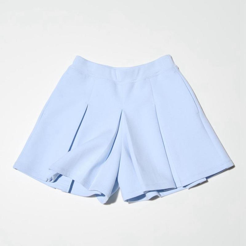 Uniqlo Girls DRY Sweat Mini Kids' Skorts Light Blue  US |  WCPH-54360