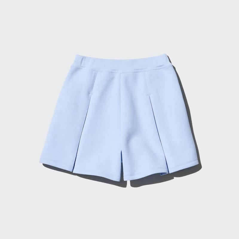 Uniqlo Girls DRY Sweat Mini Kids' Skorts Light Blue  US |  WCPH-54360