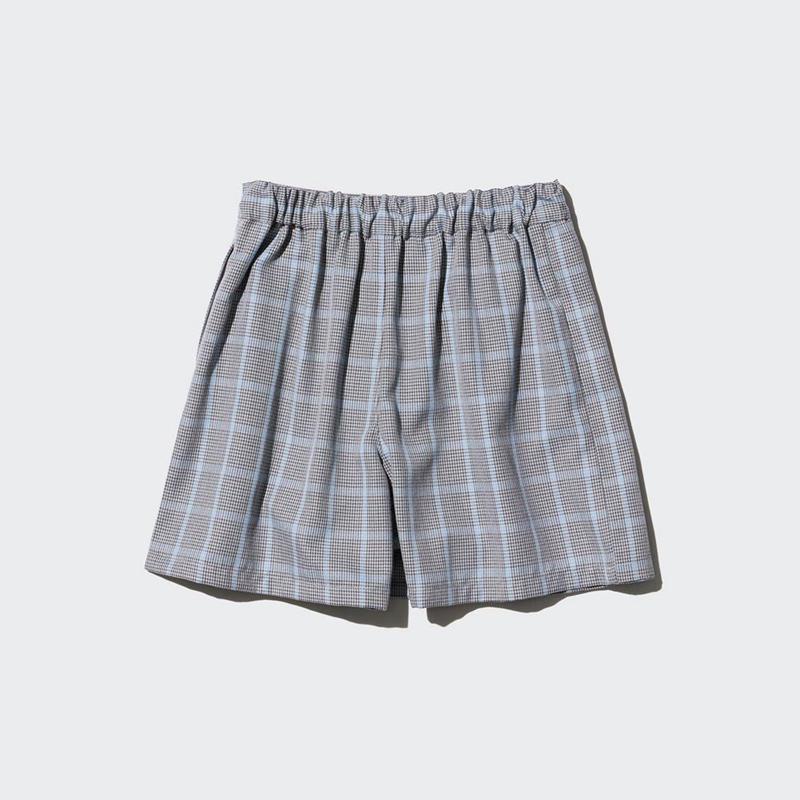 Uniqlo Girls Mini (Check) Kids' Skorts Beige  US |  VFEB-65328