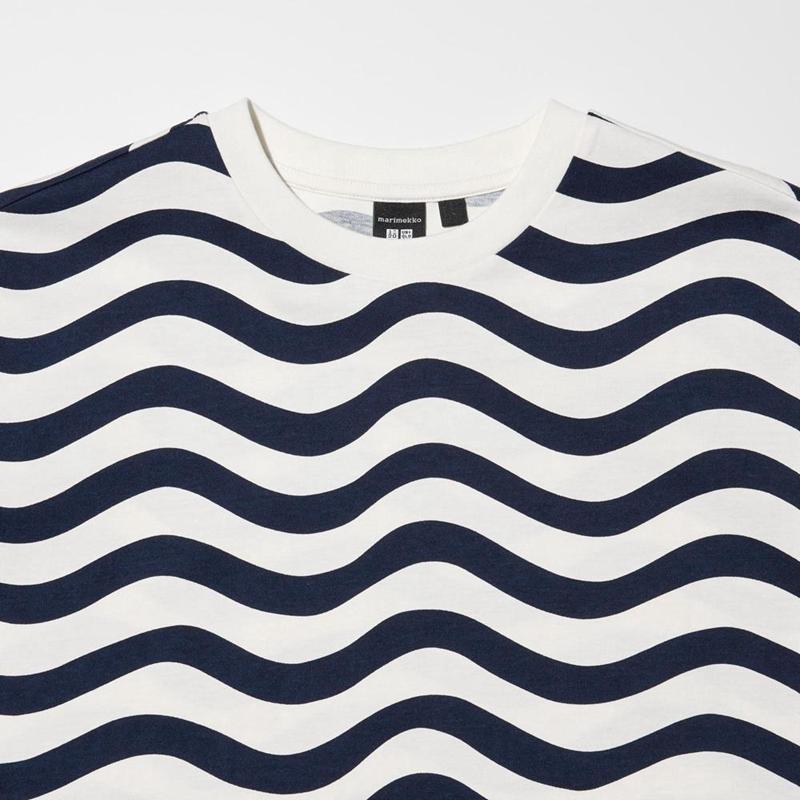 Uniqlo Graphic Women T-Shirts Navy  US |  LNIR-13790