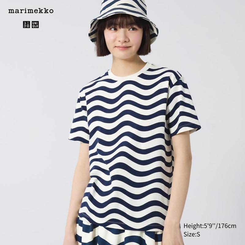 Uniqlo Graphic Women T-Shirts Navy  US |  LNIR-13790