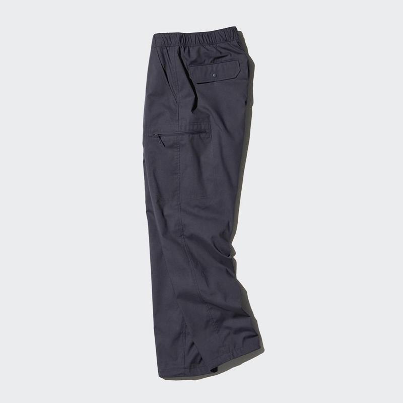 Uniqlo HEATTECH Easy (Long) Men Trousers Olive  US |  DVJG-79586