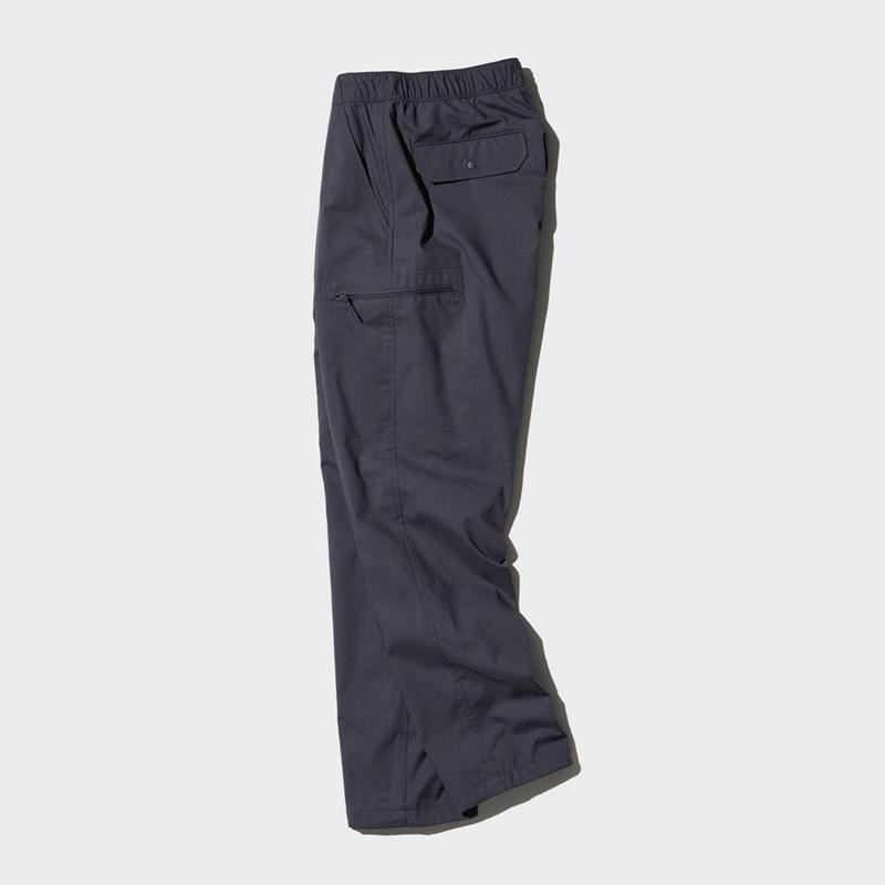 Uniqlo HEATTECH Easy Men Trousers Black  US |  OALK-75418