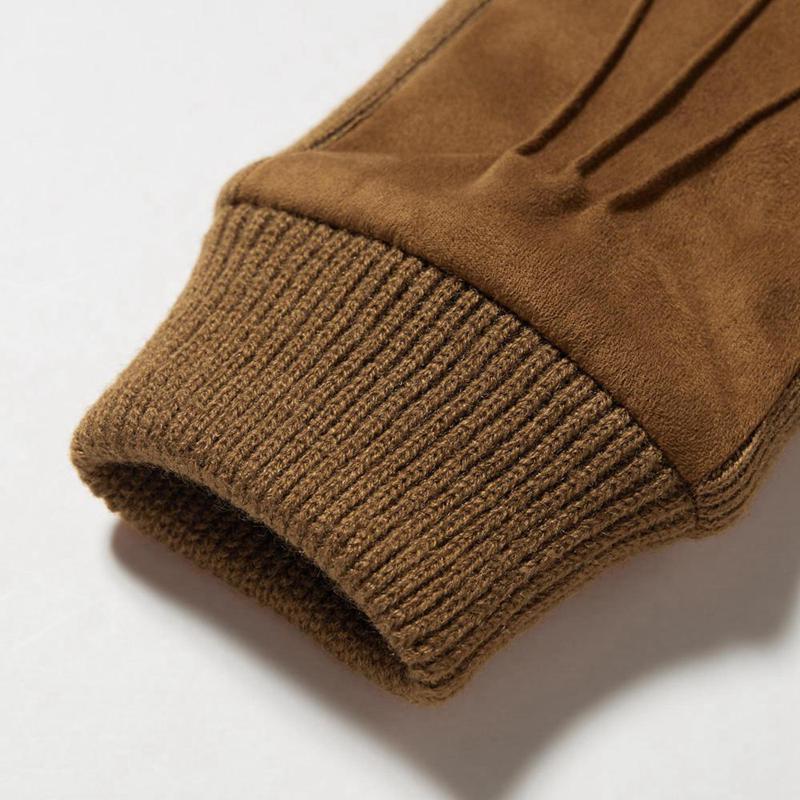 Uniqlo HEATTECH Lined Men Gloves Black  US |  NGSE-80319