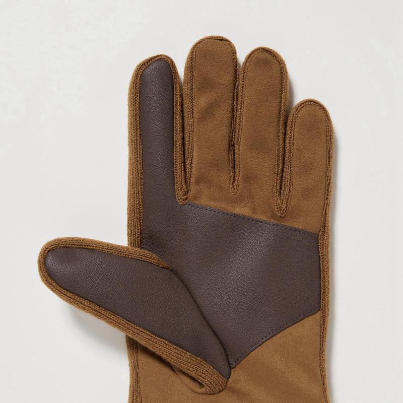 Uniqlo HEATTECH Lined Men Gloves Black  US |  NGSE-80319