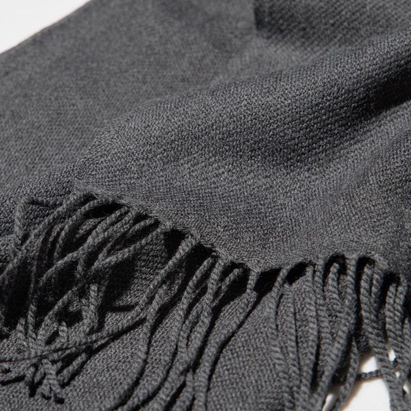 Uniqlo HEATTECH Men Scarf Black  US |  NPTE-45072