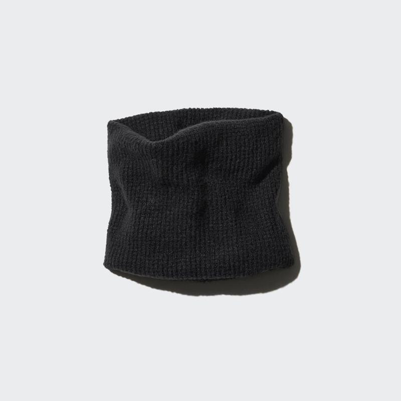 Uniqlo HEATTECH Neck Warmer Men Scarf Black  US |  QVWI-80957