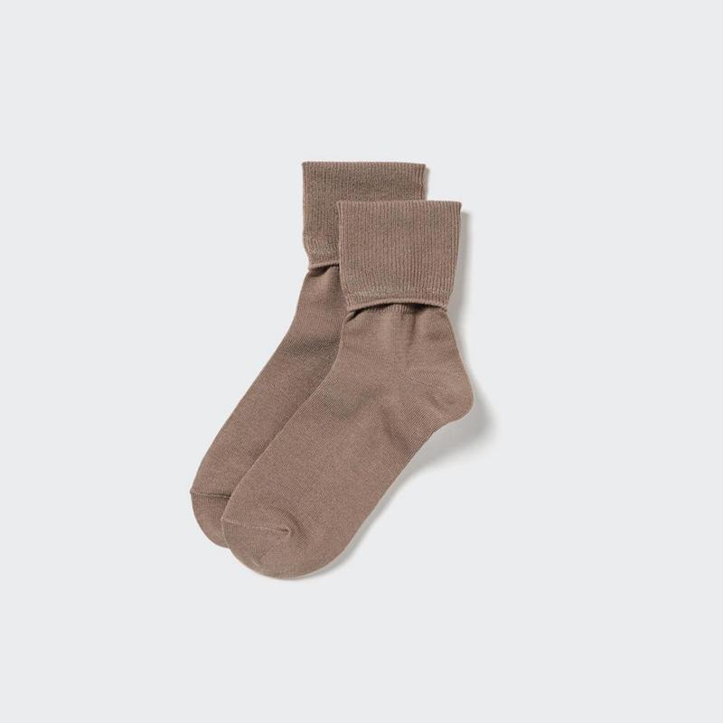 Uniqlo HEATTECH (Two-Way) Women Socks Tights Navy  US |  KCHU-49013