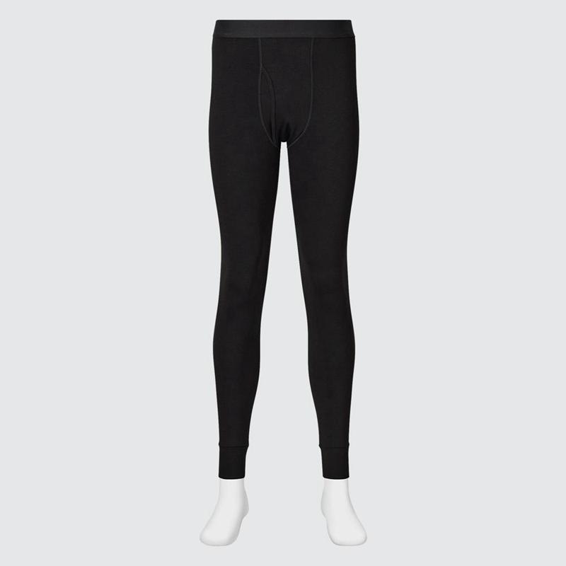 Uniqlo HEATTECH Ultra Men Warm Tights Black  US |  EHOU-47580