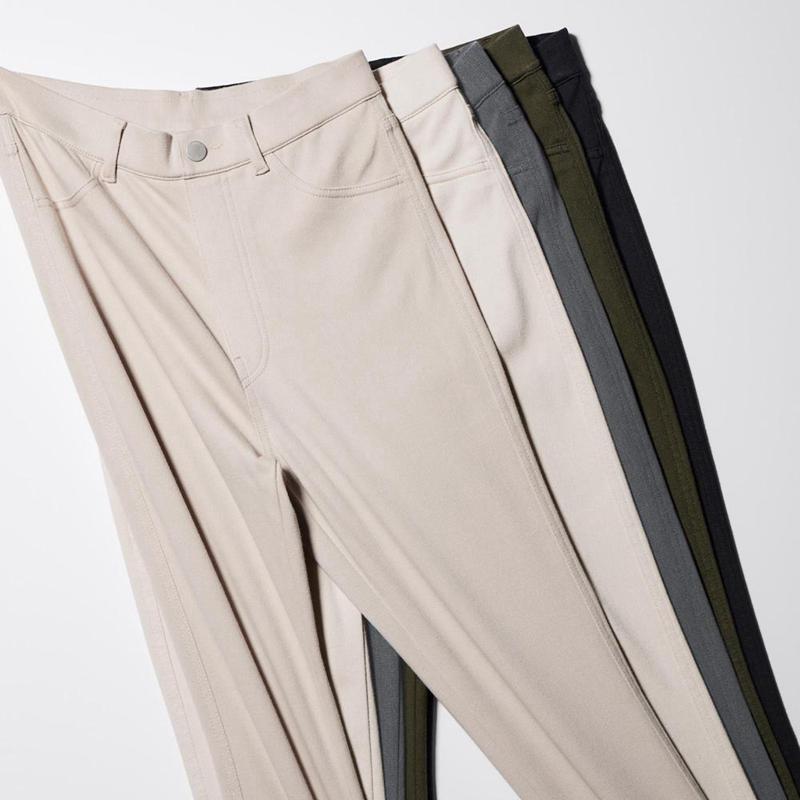 Uniqlo HEATTECH Ultra Stretch High Rise Women Leggings Olive  US |  PMXR-61784