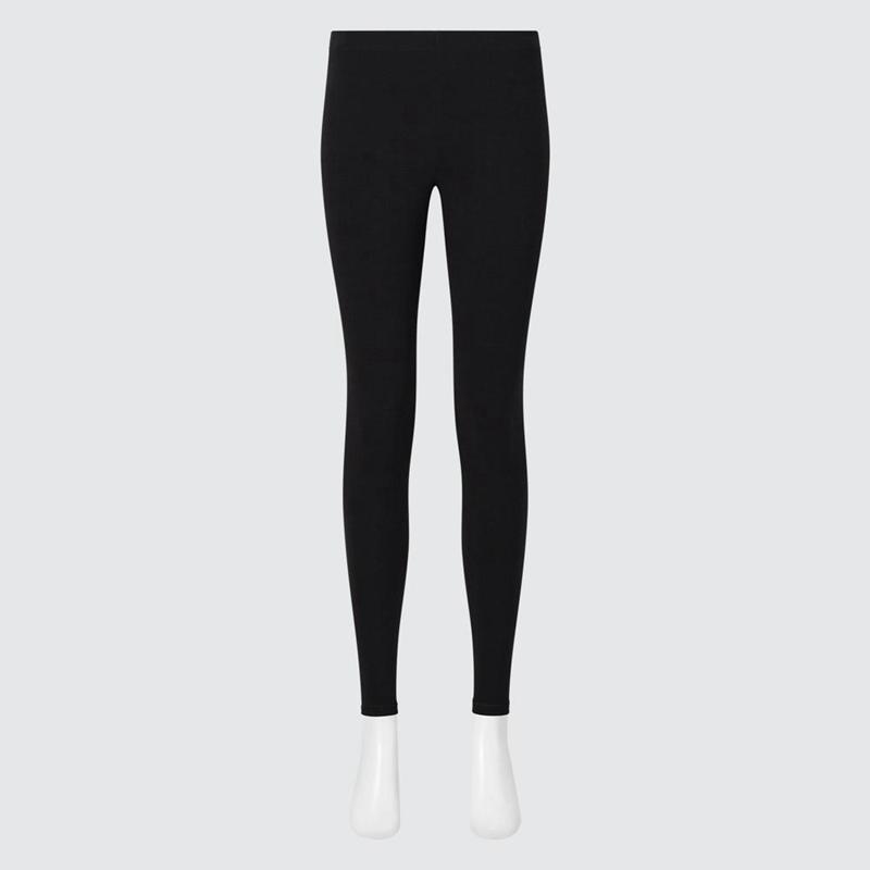 Uniqlo HEATTECH Ultra Warm Women Leggings Black  US |  CLYG-30192