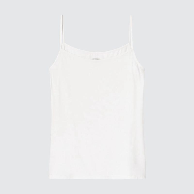 Uniqlo HEATTECH Women Camisoles White  US |  DJGI-75149