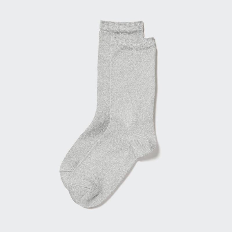 Uniqlo HEATTECH Women Socks Tights Grey  US |  XSEM-01652