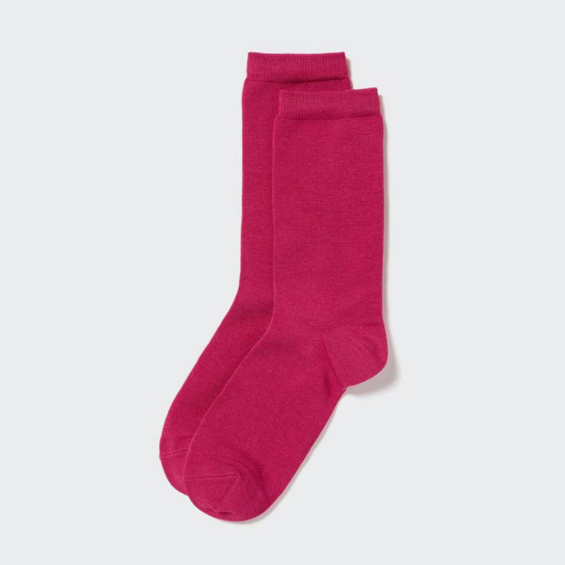 Uniqlo HEATTECH Women Socks Tights Pink  US |  VIOW-68207