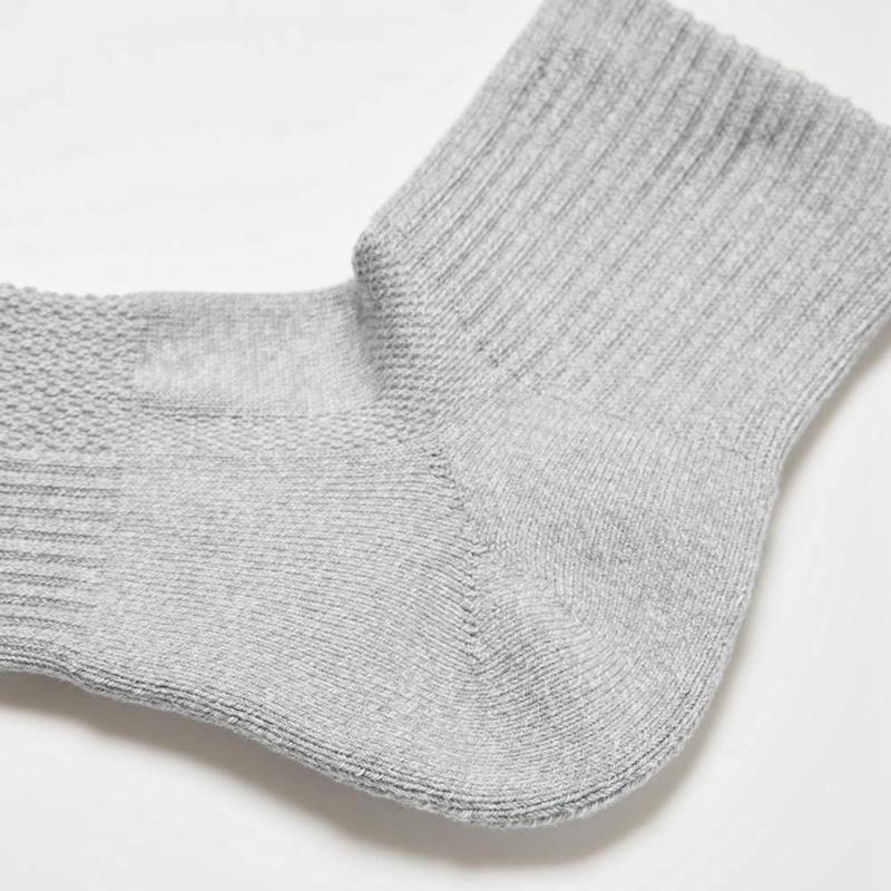 Uniqlo Half (Pile) Men Socks Black  US |  ACYJ-39107