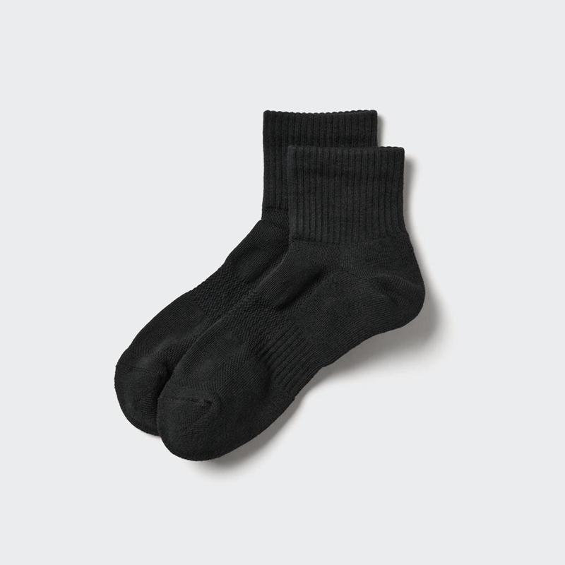 Uniqlo Half (Pile) Men Socks Black  US |  ACYJ-39107