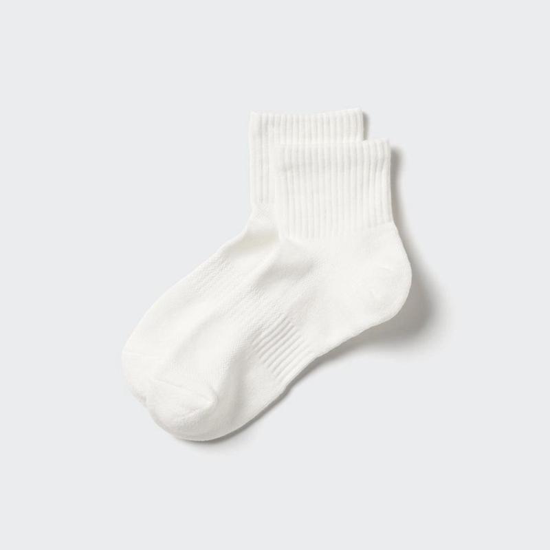 Uniqlo Half (Pile) Men Socks White  US |  CTIX-30845