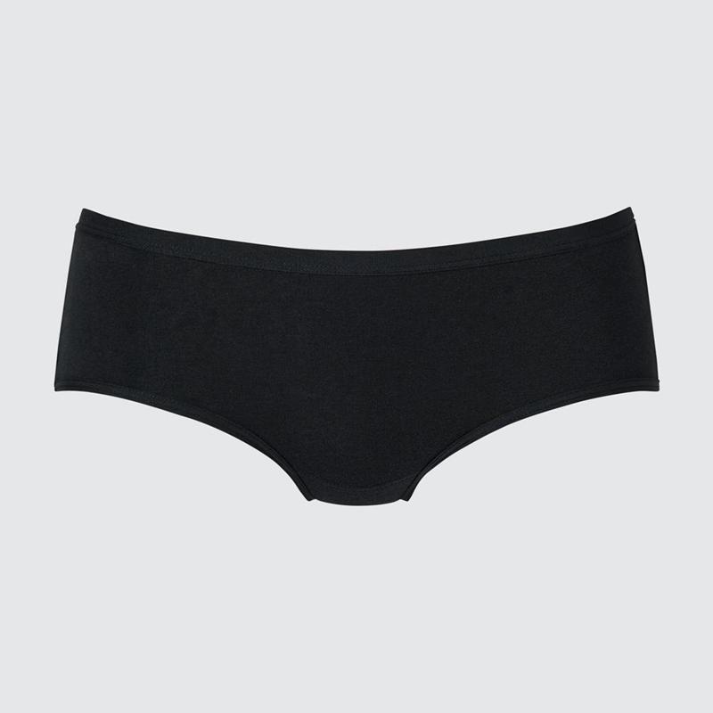 Uniqlo Hiphugger Women Briefs Black  US |  YUMW-21735