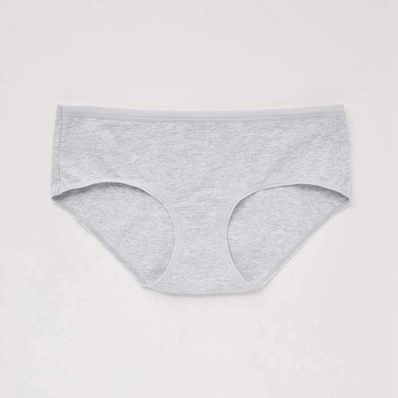 Uniqlo Hiphugger Women Briefs Grey  US |  EKOD-48061