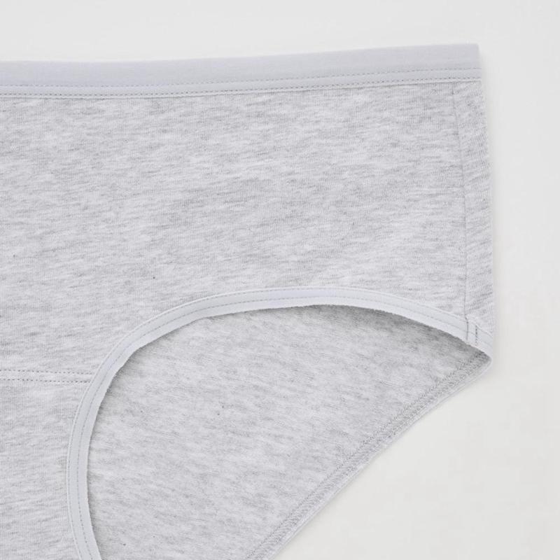 Uniqlo Hiphugger Women Briefs Grey  US |  EKOD-48061