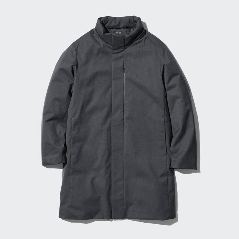 Uniqlo Hybrid Down Men Coat Black  US |  IDJB-45691