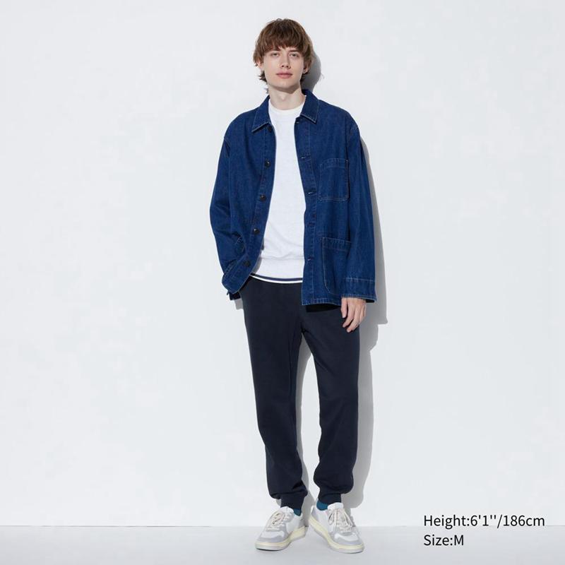 Uniqlo Joggers (Long) Men Joggers Navy  US |  FKLA-36592