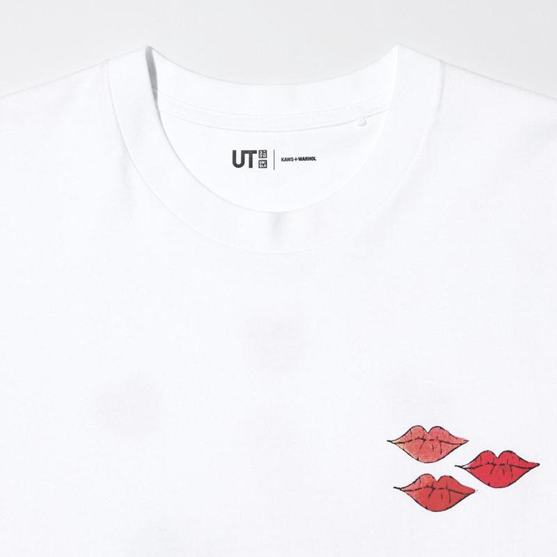 Uniqlo KAWS + Warhol UT Graphic Women T-Shirts White  US |  RPIN-49865