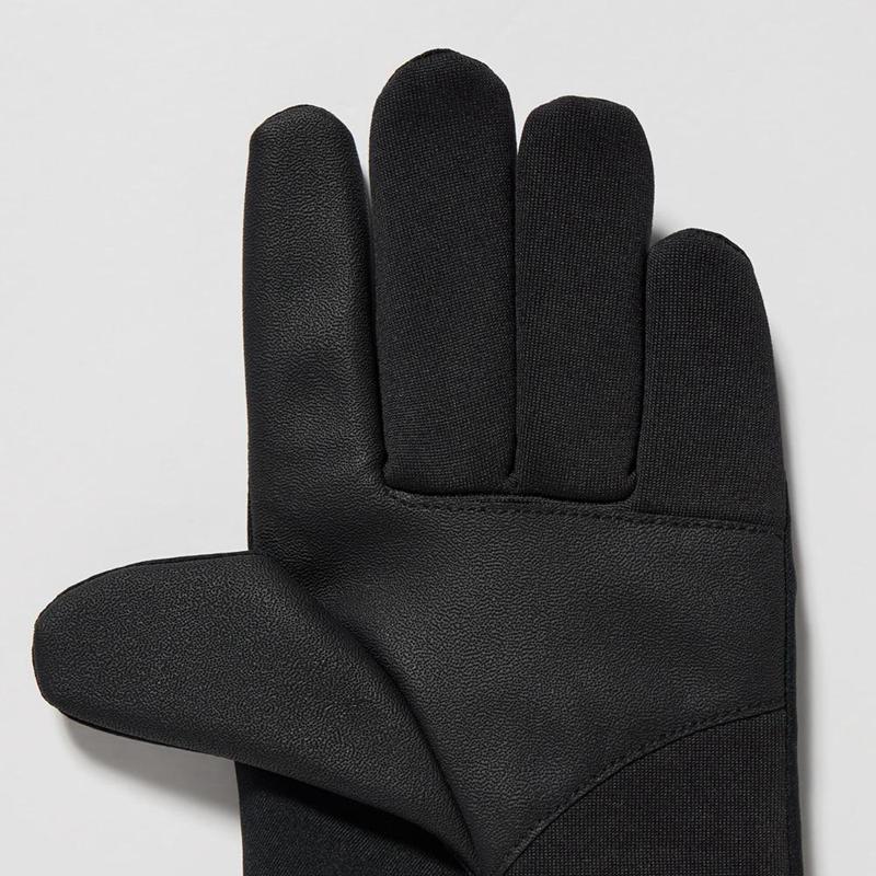 Uniqlo Kids HEATTECH Lined Touchscreen Thermal Kids' Gloves Black  US |  XWFJ-28430