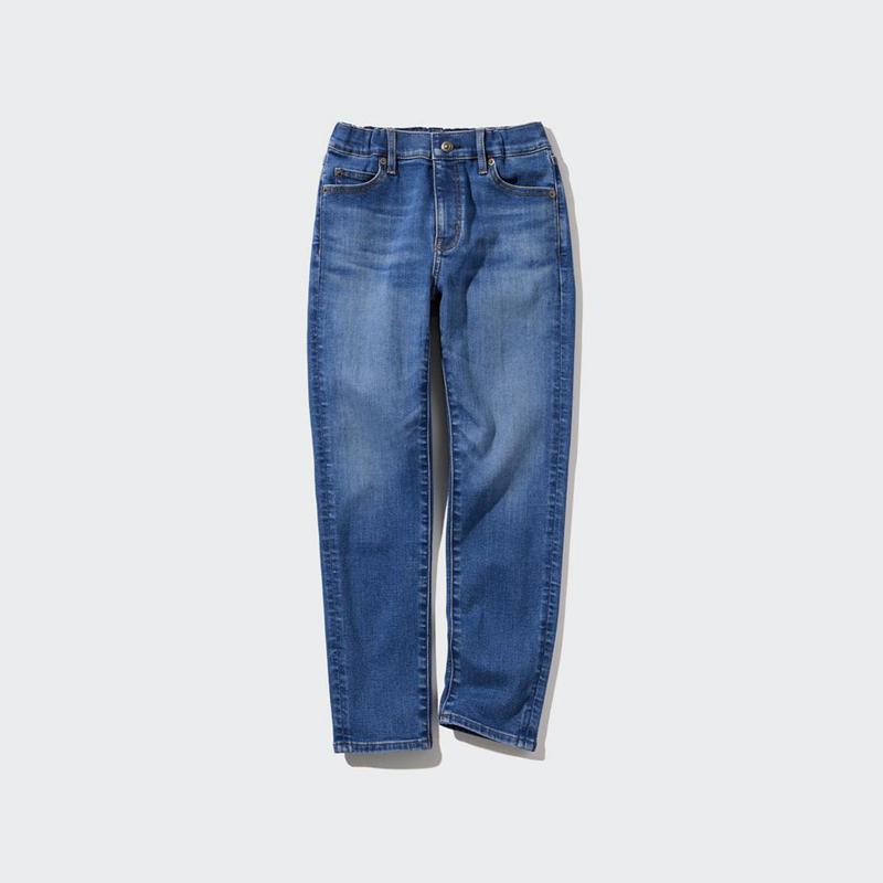 Uniqlo Kids Ultra Stretch Soft Kids' Jeans Blue  US |  BRYS-34608