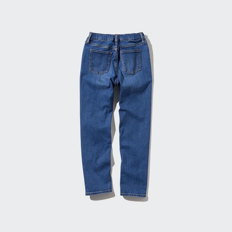 Uniqlo Kids Ultra Stretch Soft Kids' Jeans Blue  US |  BRYS-34608