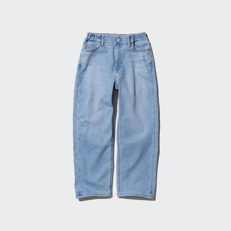 Uniqlo Kids Wide Leg Kids' Jeans Blue  US |  EFQT-48936