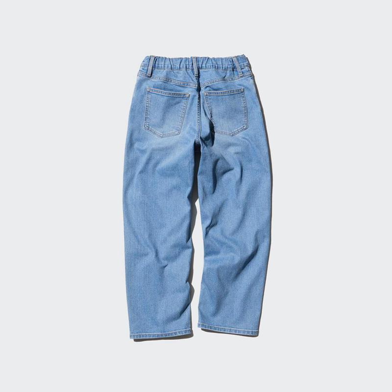 Uniqlo Kids Wide Leg Kids' Jeans Blue  US |  EFQT-48936