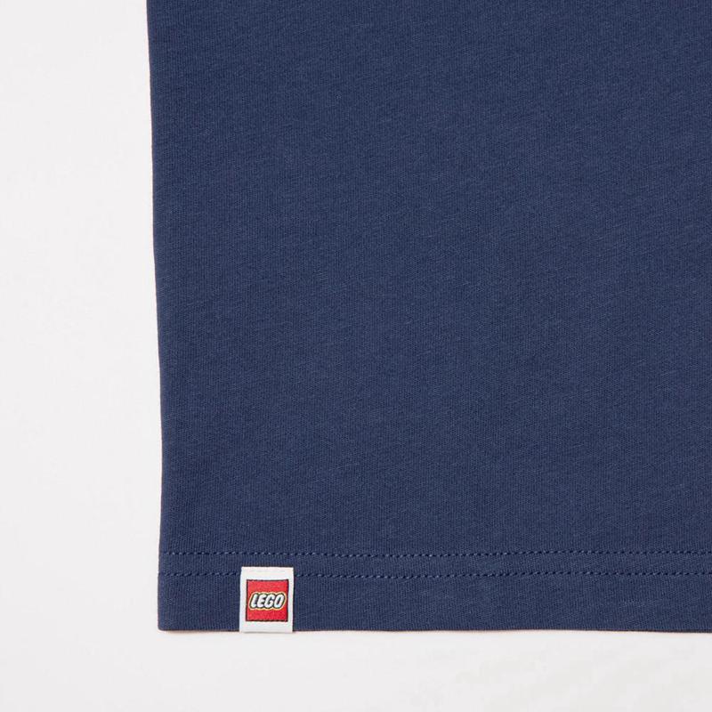 Uniqlo LEGO® Space Collection UT Graphic Kids' T-Shirt Navy  US |  OVLA-56201