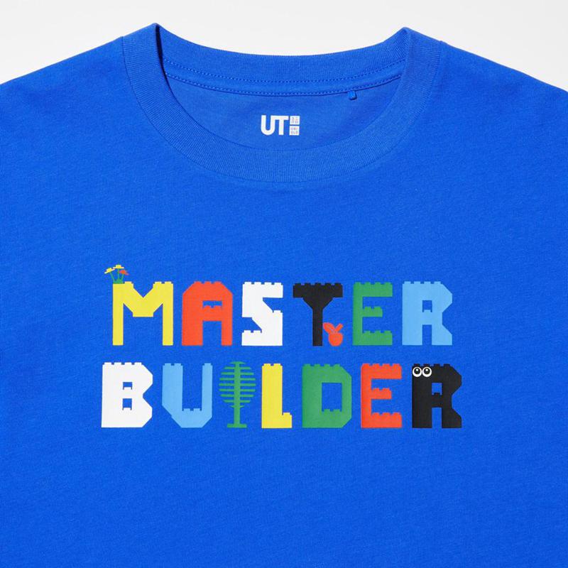 Uniqlo LEGO® UT Graphic Kids' T-Shirt Blue  US |  XKLY-06253