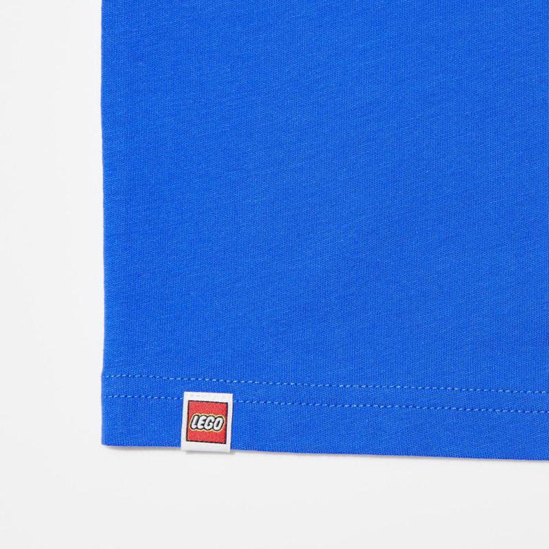 Uniqlo LEGO® UT Graphic Kids' T-Shirt Blue  US |  XKLY-06253