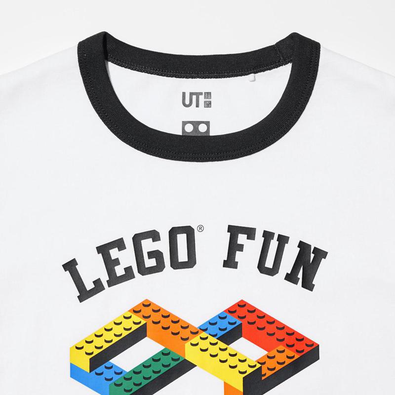 Uniqlo LEGO® UT Graphic Kids' T-Shirt White  US |  WPLX-52740