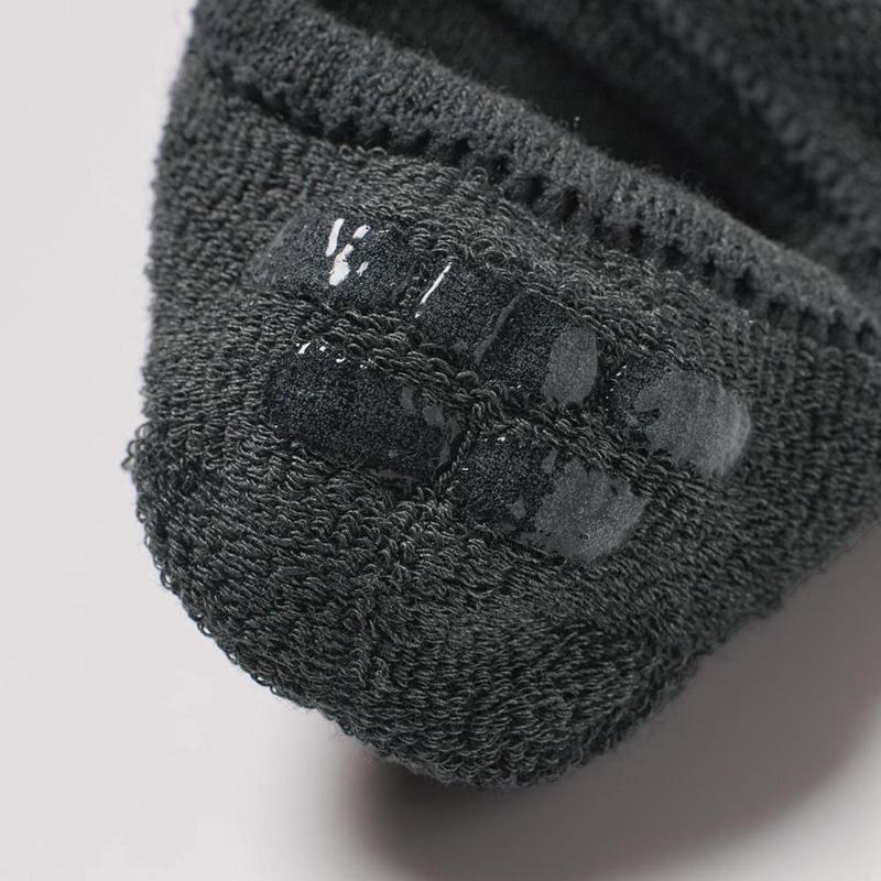 Uniqlo Low Cut (Pile) Men Socks Black  US |  KGNP-18760