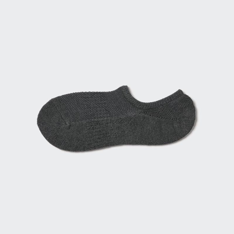 Uniqlo Low Cut (Pile) Men Socks Dark Grey  US |  NVOD-01648