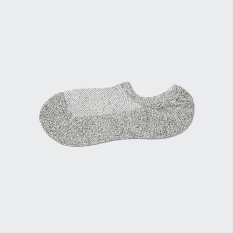 Uniqlo Low Cut (Pile) Men Socks Grey  US |  TSRV-69482