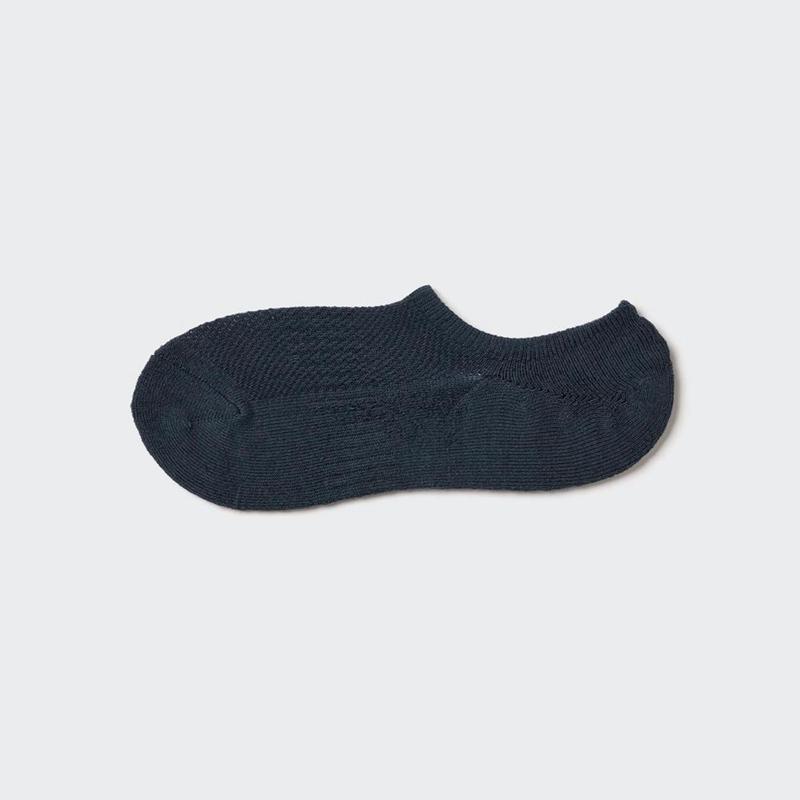 Uniqlo Low Cut (Pile) Men Socks Navy  US |  JYQH-49612