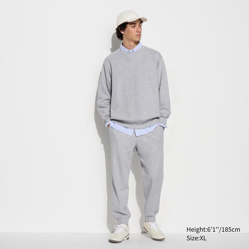 Uniqlo Men Sweatshirt Grey  US |  QJMB-92183