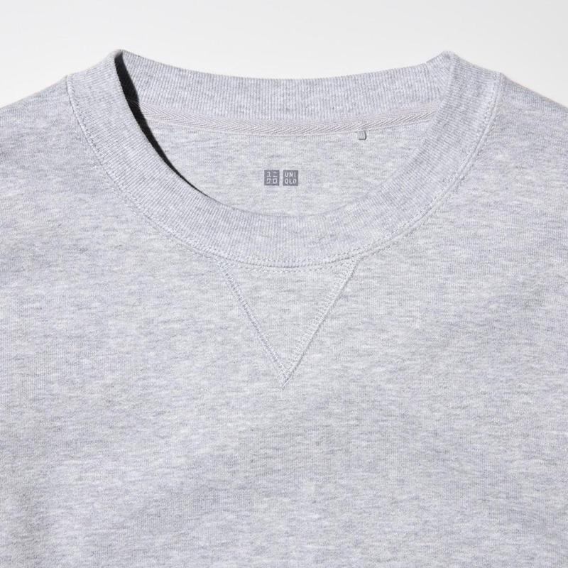 Uniqlo Men Sweatshirt Grey  US |  WDNQ-50892