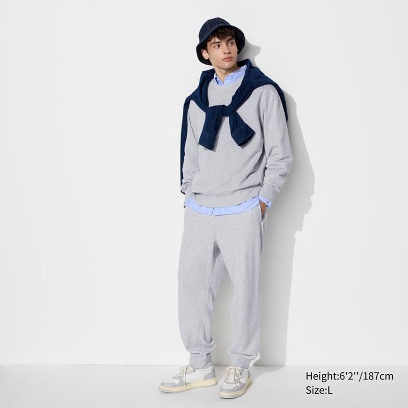 Uniqlo Men Sweatshirt Light Blue  US |  OEVC-04976