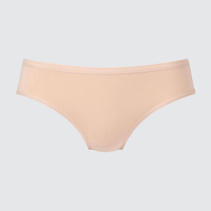 Uniqlo Mid Rise Women Briefs Beige  US |  NZMY-83751