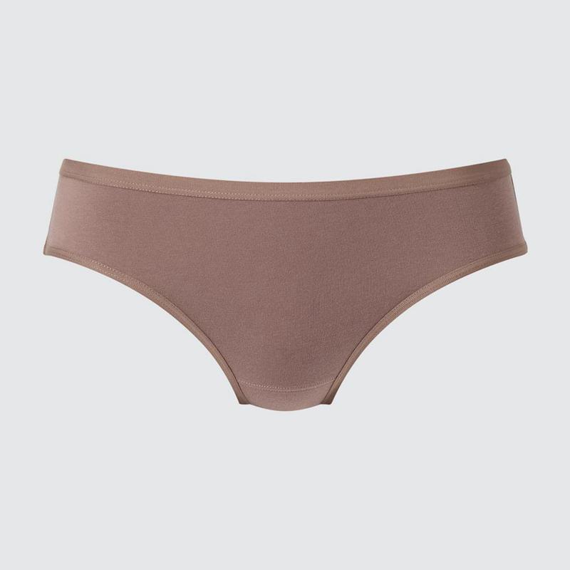 Uniqlo Mid Rise Women Briefs Brown  US |  TIWA-89750