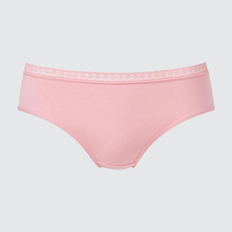 Uniqlo Mid Rise Women Briefs Pink  US |  MUQK-47362